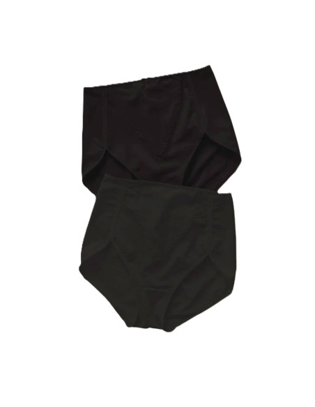 Montse Pedrosa | Pack 2 Braga Control Clásica 243x2 de Leonisa color Negro