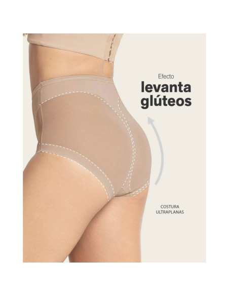 Montse Pedrosa | Braga Clásica Control Suave 012657 de Leonisa color Brown