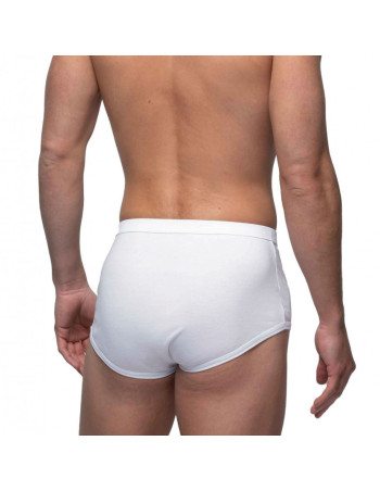 Montse Pedrosa | Slip Clásico 2335 de Abanderado - Pack 2 color Blanco 2