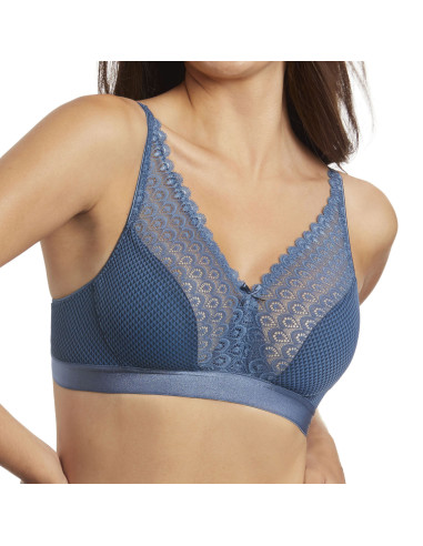 Montse Pedrosa | Sujetador Cloe B de Selene color Azul