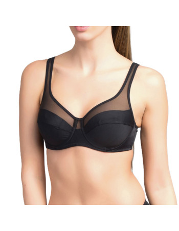 Montse Pedrosa | Sujetador 3983 Generous de Dim color Negro