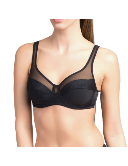 Montse Pedrosa | Sujetador 3983 Generous de Dim color Negro