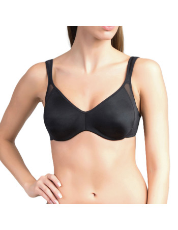 Montse Pedrosa | Sujetador 3792 Diam's Minimizer de Dim color Negro