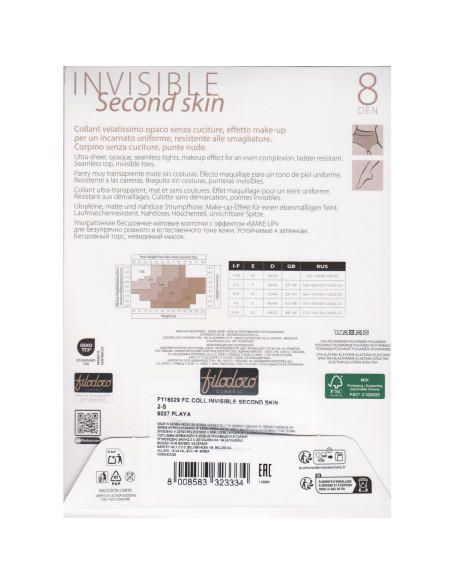 Montse Pedrosa | Panty Invisible 8 Second Skin de Filodoro