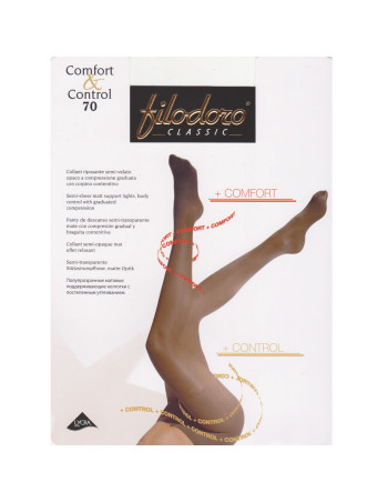 Montse Pedrosa | Panty Control 70 den de Filodoro