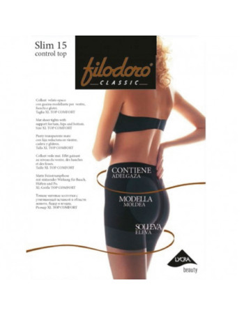 Montse Pedrosa | Panty Slim 15 cotrol top de Filodoro