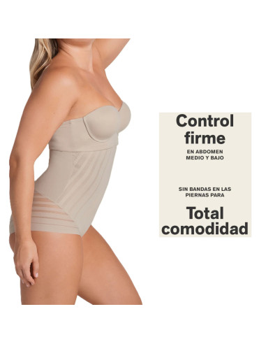 Montse Pedrosa | Braga Faja de Control Alta 012906 de Leonisa color Nude