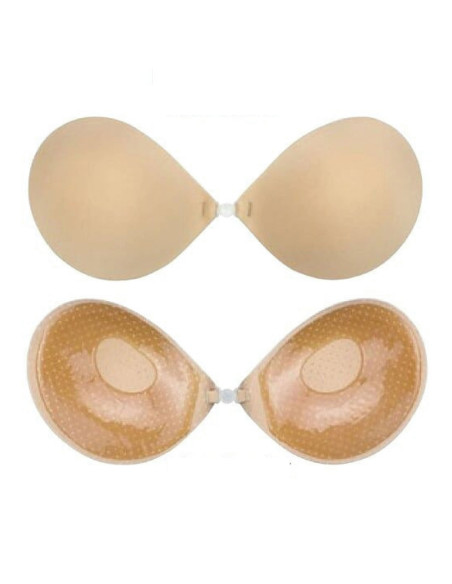 Montse Pedrosa | Cúpulas Adhesivas de Silicona Natural Bra Push Up 23018 color Nude