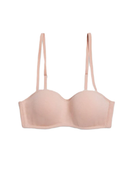 Montse Pedrosa | Sujetador Bandeau 18868 de Ysabel Mora color Nude
