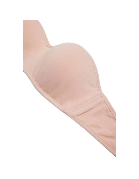 Montse Pedrosa | Sujetador Bandeau 18868 de Ysabel Mora color Nude