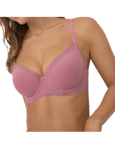 MOntse Pedrosa | Sujetador Con Aros 10760 Cosmetic Pink de Ysabel Mora