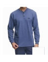 Montse Pedrosa | Pijama 7838 de Asman color Tejano
