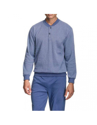 Montse Pedrosa | Pijama 7759 de Asman color Tejano