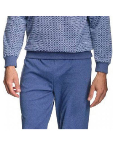 Montse Pedrosa | Pijama 7759 de Asman color Tejano