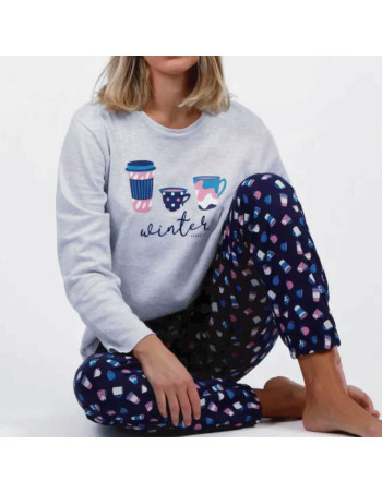 Montse Pedrosa | Pijama Winter Cozy Drink 60215 de Admas