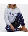 Montse Pedrosa | Pijama Winter Cozy Drink 60215 de Admas