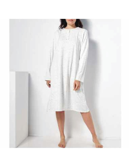 Montse Pedrosa | Camisón 90915 de Marie Claire color Malva
