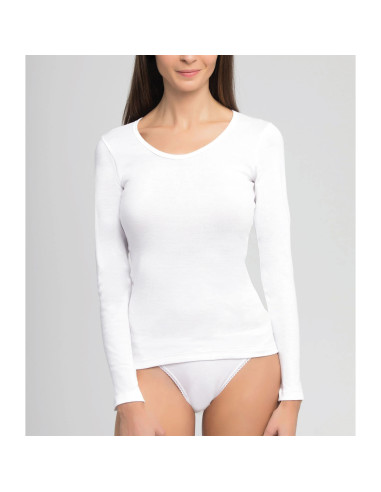 Montse Pedrosa | Camiseta 4586 de Playtex - Princesa color Blanco