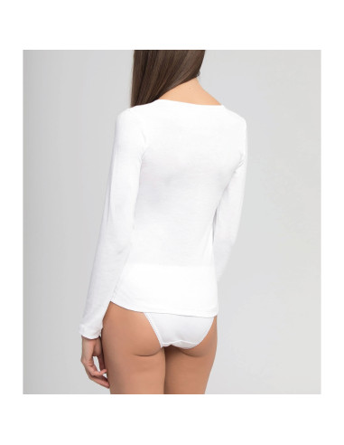 Montse Pedrosa | Camiseta 4586 de Playtex - Princesa color Blanco