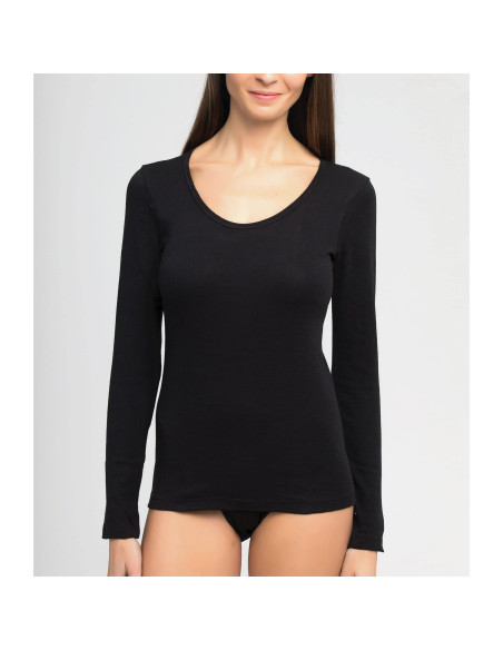 Montse Pedrosa | Camiseta 4586 de Playtex - Princesa color Negro