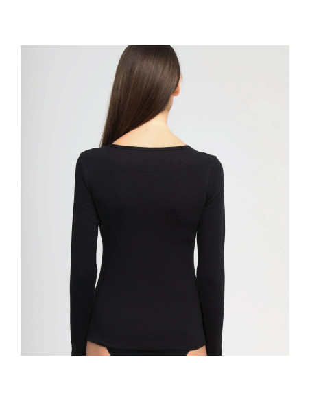 Montse Pedrosa | Camiseta 4586 de Playtex - Princesa color Negro
