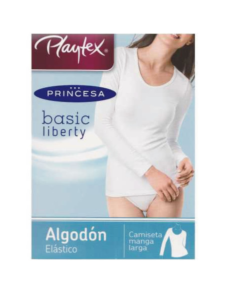 Montse Pedrosa | Camiseta 4586 de Playtex - Princesa color Blanco