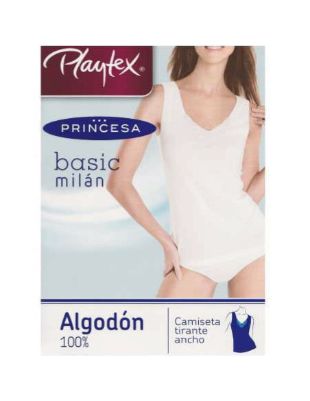 Montse Pedrosa | Camiseta 4750 de Playtex - Princesa color Blanco