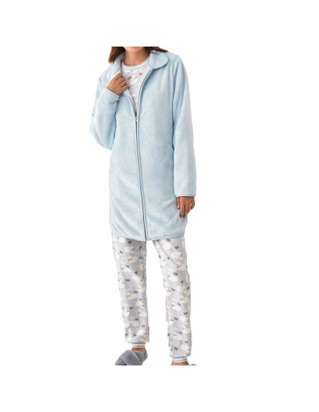 Montse Pedrosa | Pijama 3 Piezas N20003 de Promise color Unico