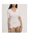 Montse Pedrosa | Camiseta P01BS de Playtex - Princesa color Blanco