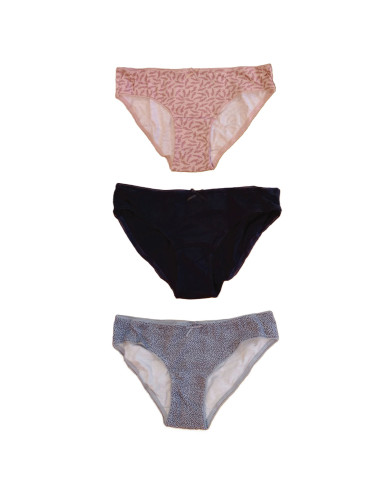 Montse Pedrosa | Pack 3 Braguitas Bikini PB1011 de Promise color Unico