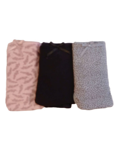 Montse Pedrosa | Pack 3 Braguitas Bikini PB1012 de Promise color Unico