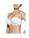 Montse Pedrosa | Sujetador Tania B Push Up de Selene color Blanco