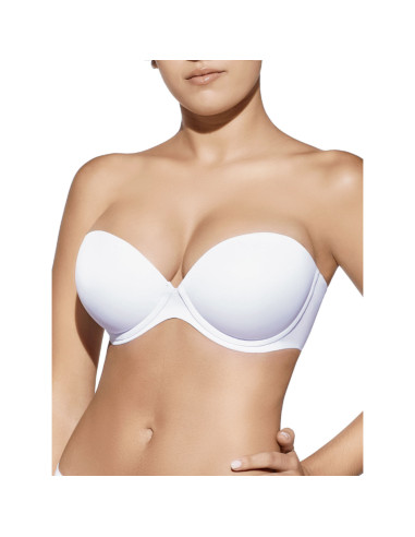 Montse Pedrosa | Sujetador Tania B Push Up de Selene color Blanco