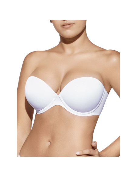 Montse Pedrosa | Sujetador Tania B Push Up de Selene color Blanco