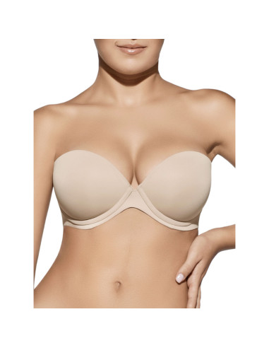 Montse Pedrosa | Sujetador Tania B Push Up de Selene color Tierra