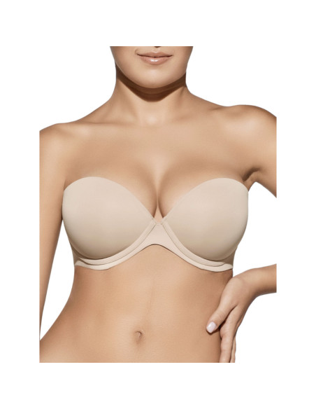 Montse Pedrosa | Sujetador Tania B Push Up de Selene color Tierra