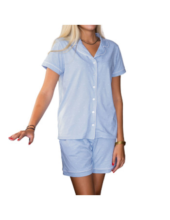 Montse Pedrosa | Pijama Algodón 26411 de Privata color Unico