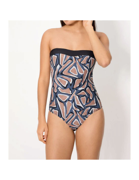 Montse Pedrosa | Bañador Reductor Bandeau 83313 de Ysabel Mora