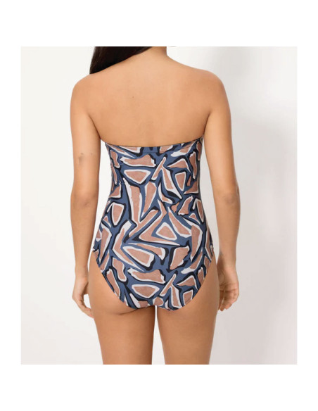 Montse Pedrosa | Bañador Reductor Bandeau 83313 de Ysabel Mora