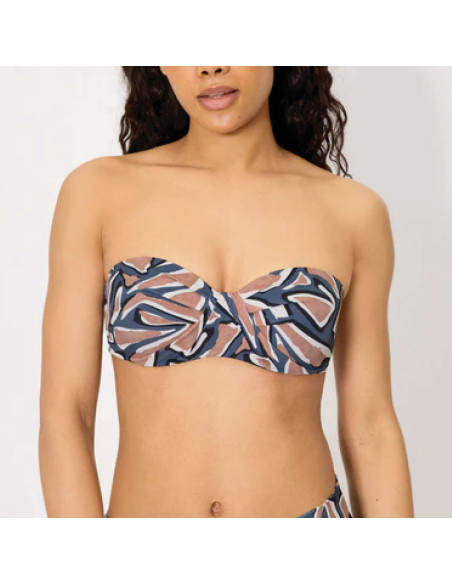 Montse Pedrosa | Bikini Bandeau 83300-83301 de Ysabel Mora