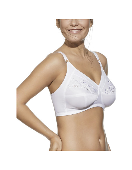 Montse Pedrosa | Sujetador Barbara B Sin Aros de Selene color Blanco