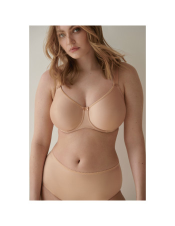 Montse Pedrosa | Sujetador Satin 0161330 Light Tan de PrimaDonna color Light Tan