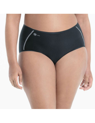 Montse Pedrosa | Culotte Sports Panty 1627 Negro de Anita