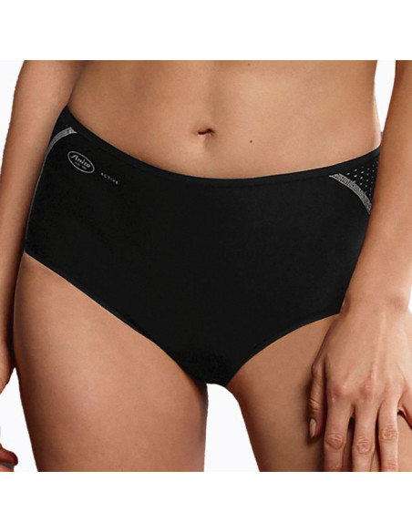 Montse Pedrosa | Culotte Sports Panty 1627 Negro de Anita