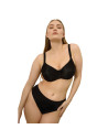 Montse Pedrosa | Sujetador Satin 0161330 Light Tan de PrimaDonna color Negro