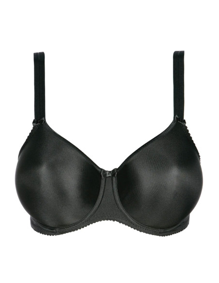 Montse Pedrosa | Sujetador Satin 0161330 Light Tan de PrimaDonna color Negro