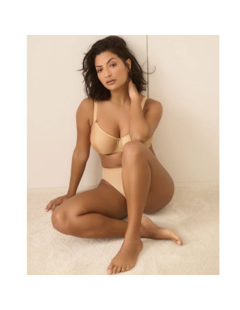 Montse Pedrosa | Sujetador Satin 0161330 Light Tan de PrimaDonna color Cognac 2