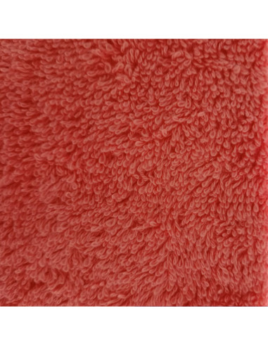 Montse Pedrosa | Toalla de Tocador Alfa 30 x 50 de Abece color Coral