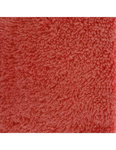 Montse Pedrosa | Toalla de Tocador Alfa 30 x 50 de Abece color Coral