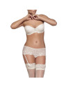 Montse Pedrosa | Conjunto 3 piezas Grace C Push Up de Selene color Marfil